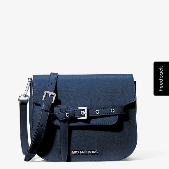 Michael Kors Handbags - Michael Kors Navy Crossbody Bag (new without tags)